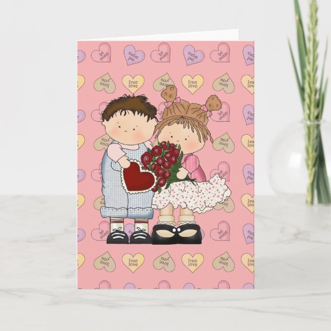 Cartes Pour Fêtes Annuelles sweet valentine (Devant)