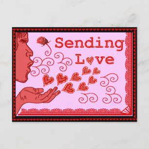 Cartes Pour Fêtes Annuelles Sweet Valentine's Birthday Missing You Love