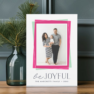 Cartes Pour Fêtes Annuelles Symétrie Joyeuse   Photo moderne Noël