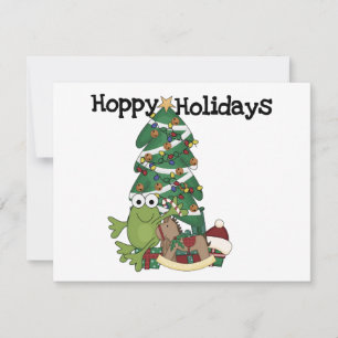 Cartes Pour Fêtes Annuelles T-shirts et cadeaux de vacances Hoppy Holidays