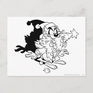 Cartes Pour Fêtes Annuelles Tableaux de Noël TAZ™