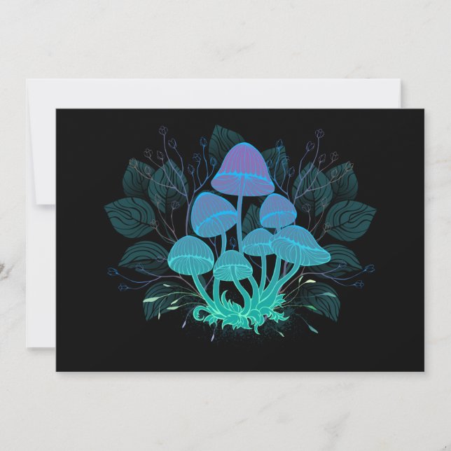 Cartes Pour Fêtes Annuelles Tabourets dans Bushes (Devant)