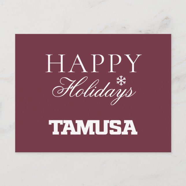 CARTES POUR FÊTES ANNUELLES TAMUSA (Devant)