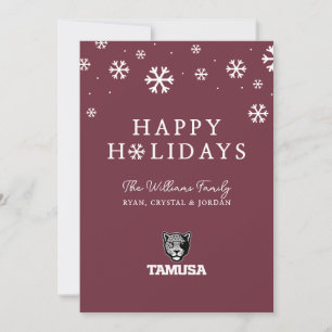 Cartes Pour Fêtes Annuelles TAMUSA Jaguars