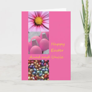 Cartes Pour Fêtes Annuelles Tante et oncle heureux Pâques