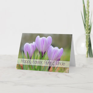 Cartes Pour Fêtes Annuelles Tante et oncle heureux Pâques
