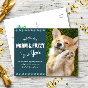 Cartes Pour Fêtes Annuelles Tape typographique de photo de Nouvel An pour anim
