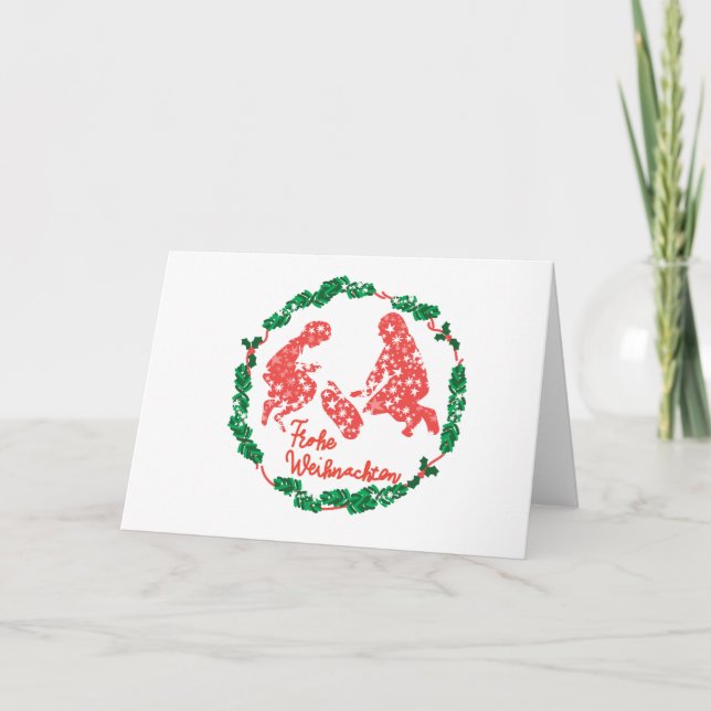 Cartes Pour Fêtes Annuelles Tarjeta corona (Devant)