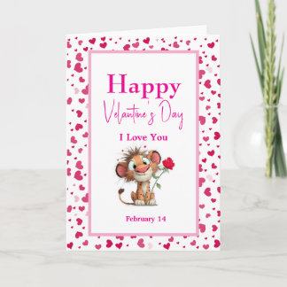 Cartes Pour Fêtes Annuelles Tarjeta Happy Valentine's Day