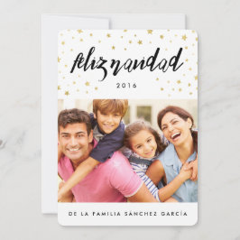 Cartes Pour Fêtes Annuelles Tarjeta Navideñas de Fotos | Feliz Navidad