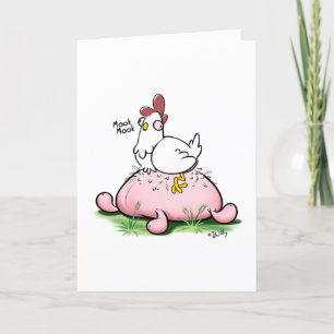 Cartes Pour Fêtes Annuelles T'AS UN OEUVRE ? (semi-perte) par Jeff Willis Art