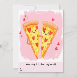 Cartes Pour Fêtes Annuelles T'as une part de mon cœur pour la Saint-Valentin