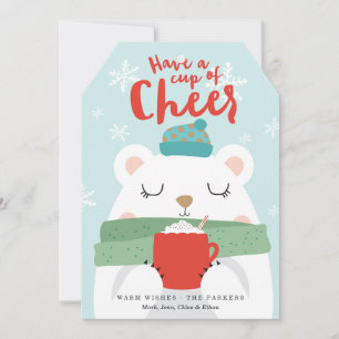 Cartes Pour Fêtes Annuelles Tasse de joie