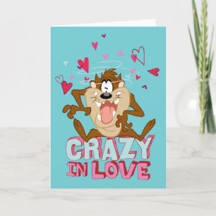 Cartes Pour Fêtes Annuelles TAZ™ - Fou en amour