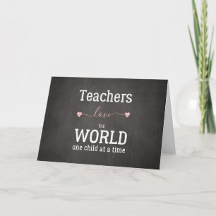Cartes Pour Fêtes Annuelles Teachers joli tableau Heureuse Sainte-Valentin