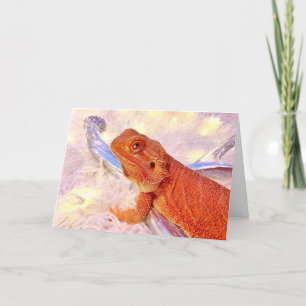 Cartes Pour Fêtes Annuelles Tectez le dragon percé Joyeux et brillant