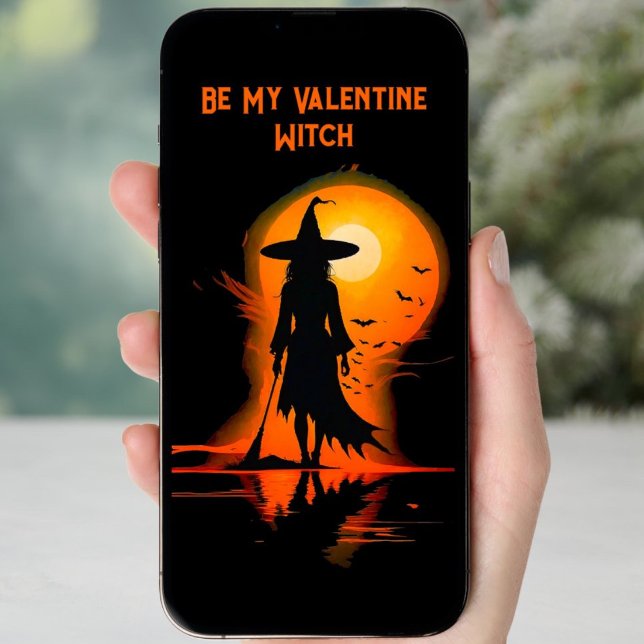 Cartes Pour Fêtes Annuelles Téléchargement magique Valentines gothique texte s (Créateur téléchargé)