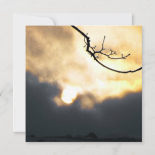 Cartes Pour Fêtes Annuelles Téléphone Sunrise Hiver