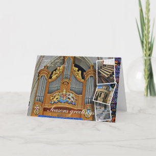Cartes Pour Fêtes Annuelles Temple Church Londres voeux de Noël