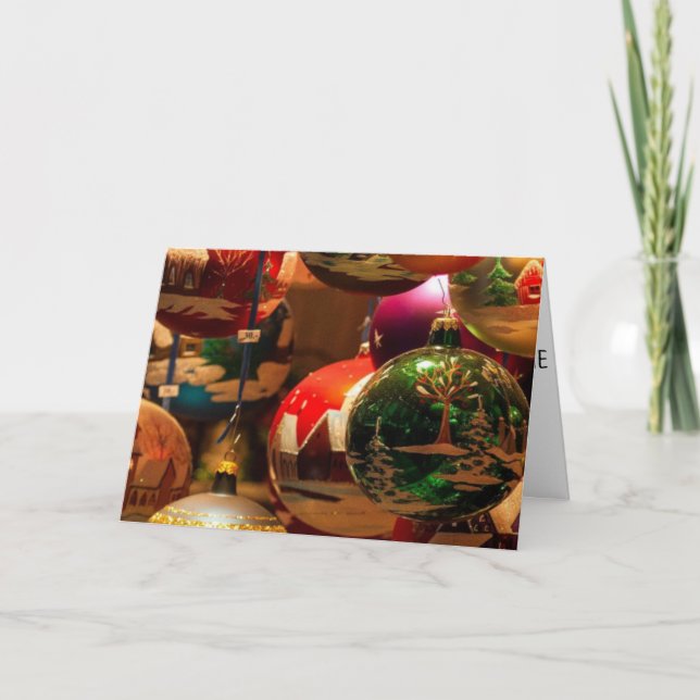 CARTES POUR FÊTES ANNUELLES TEMPS DE L'ANNÉE À "PENSER À VOUS" NOËL (Devant)