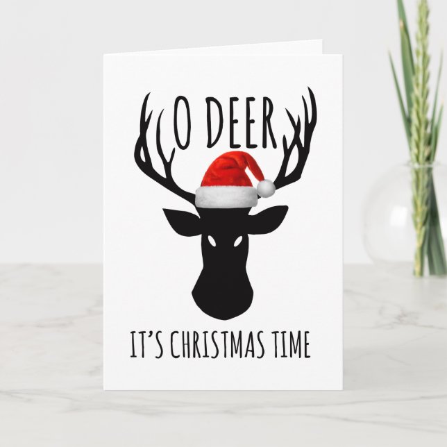 Cartes Pour Fêtes Annuelles Temps de Noël (Devant)