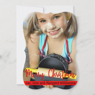 Cartes Pour Fêtes Annuelles Temps moderne Noël Fantastique photo coupe