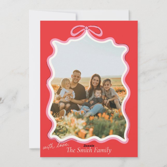 Cartes Pour Fêtes Annuelles Tendance Fa La La  (Dos)