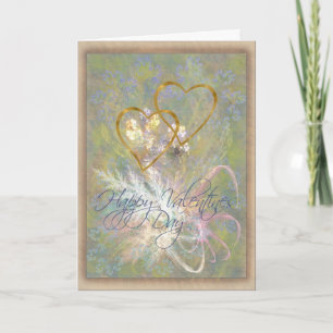 Cartes Pour Fêtes Annuelles Tendez mon jour de Valentines heureux de jardin