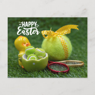 Cartes Pour Fêtes Annuelles Tennis ball pour Pâques Vacances en coquille d'oeu