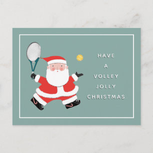 Cartes Pour Fêtes Annuelles Tennis Christmas Holiday