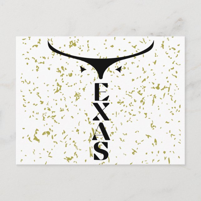 CARTES POUR FÊTES ANNUELLES TEXAS (Devant)