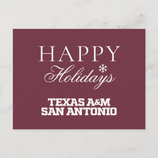 Cartes Pour Fêtes Annuelles Texas A&M San Antonio
