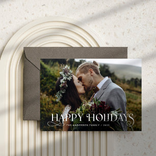 Cartes Pour Fêtes Annuelles Texte et photos uniques Joyeuses fêtes