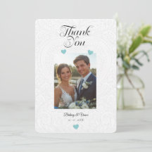 Thank You - Wedding Card