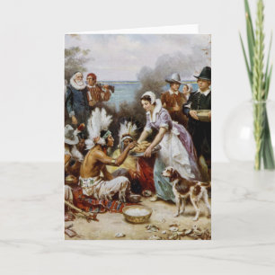 Cartes Pour Fêtes Annuelles Thanksgiving