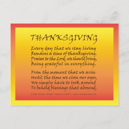 Cartes Pour Fêtes Annuelles Thanksgiving