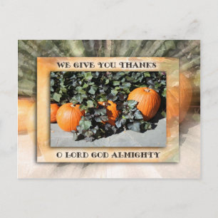 Cartes Pour Fêtes Annuelles Thanksgiving 1