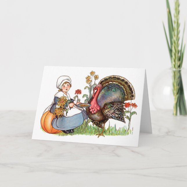 CARTES POUR FÊTES ANNUELLES THANKSGIVING 2009 (Devant)