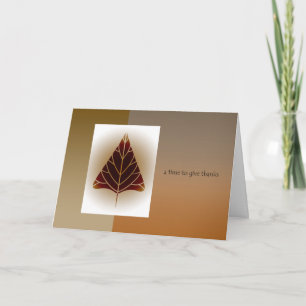Cartes Pour Fêtes Annuelles Thanksgiving d'entreprise aux clients