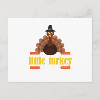 Cartes Pour Fêtes Annuelles Thanksgiving pour les enfants petits vacances dind