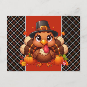 Cartes Pour Fêtes Annuelles Thanksgiving Turquie