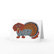 Thanksgiving Turquie de teckel