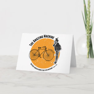 Cartes Pour Fêtes Annuelles The Amazing Bicycle