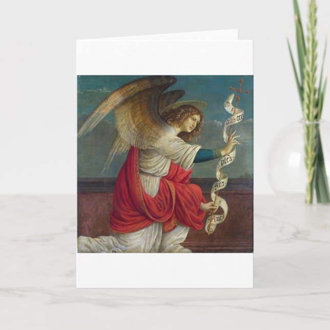 Cartes Pour Fêtes Annuelles The Angel Gabriel (Devant)