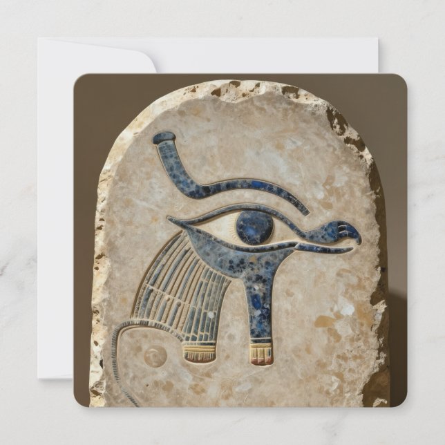 Cartes Pour Fêtes Annuelles The Egyptian Eye´8 (Devant)