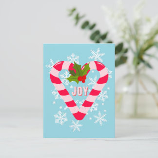 Cartes Pour Fêtes Annuelles The JOY of the Holidays Postcard