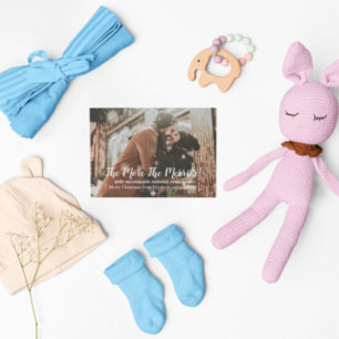 Cartes Pour Fêtes Annuelles The More The Merrier Pregnancy