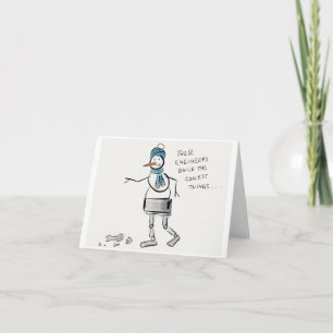 Cartes Pour Fêtes Annuelles The perfect Holiday card for engineers!