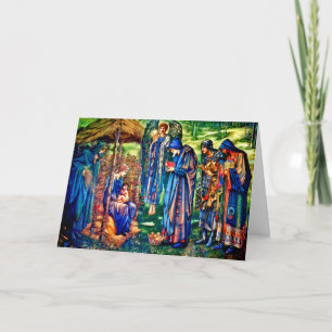 Cartes Pour Fêtes Annuelles The Star of Bethlehem by William Burne-Jones