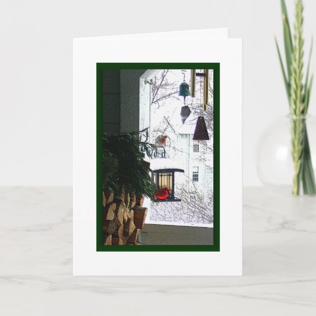 Cartes Pour Fêtes Annuelles "The View From Here" (Devant)